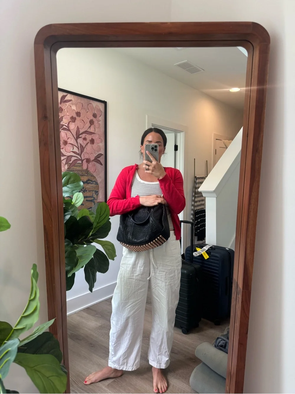 Alexander Wang structured satchel